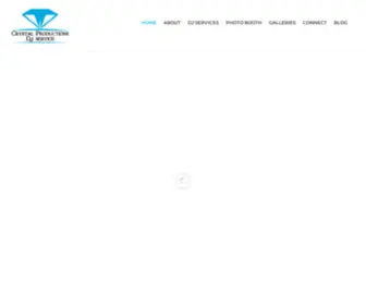 CRYstalprokc.com(DJ Kansas City) Screenshot