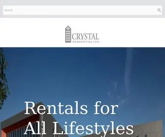 CRYstalproperties.ca(Crystal Properties) Screenshot