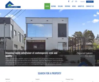 CRYstalrealty.com.au(Crystal Realty) Screenshot