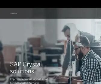 CRYstalreports.com(SAP Crystal Reports) Screenshot
