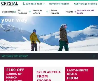 CRYstalski.co.uk(Ski Holidays 2022/2023) Screenshot