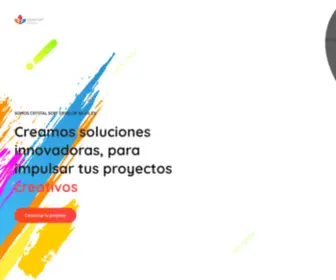 CRYstalsoft.com.mx(Agencia Creativa) Screenshot