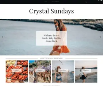 CRYstalsundays.com(Crystal Sundays) Screenshot