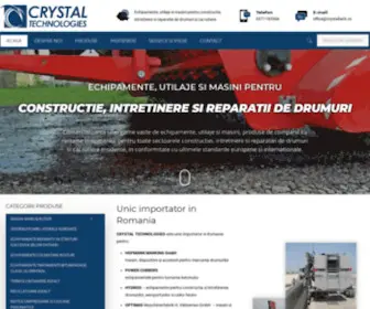 CRYstaltech.ro(Echipamente) Screenshot