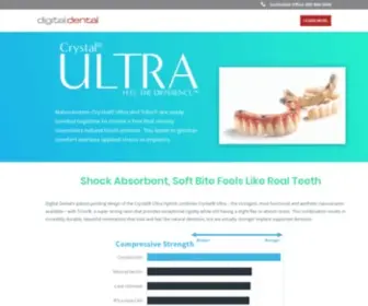 CRYstalultra.com(Crystal Ultra) Screenshot