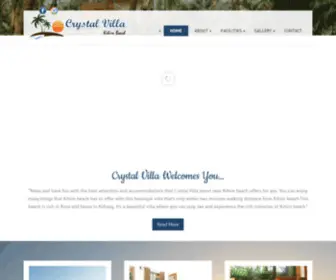 CRYstalvillakihimbeach.com(Crystal Villa Resort) Screenshot