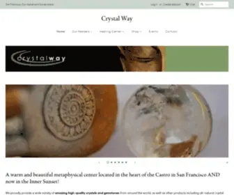 CRYstalwaysf.com(Crystal Way) Screenshot