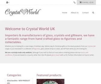 CRYstalWorlduk.com(Crystal World) Screenshot