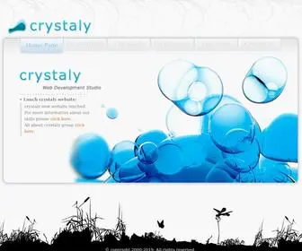 CRYstaly.ir(Web development studio) Screenshot