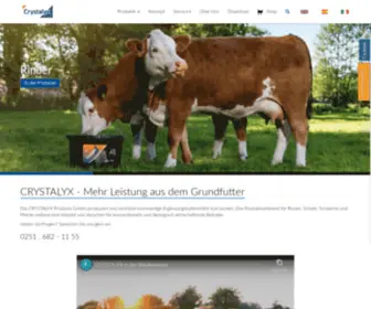 CRYstalyx.de(CRYSTALYX) Screenshot