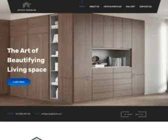 CRYstamodular.com(Crysta Decor) Screenshot