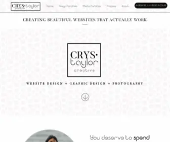 CRYstaylorcreative.com(Hawaii Web Designer and Photographer) Screenshot