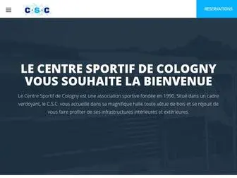 CS-Cologny.ch(Centre Sportif de Cologny) Screenshot