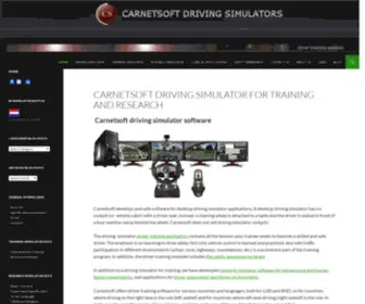 CS-Driving-Simulator.com(Carnetsoft car driving simulator for training) Screenshot