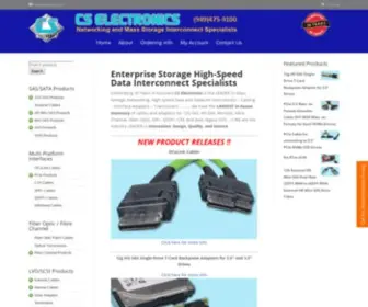 CS-Electronics.com(CS Electronics) Screenshot