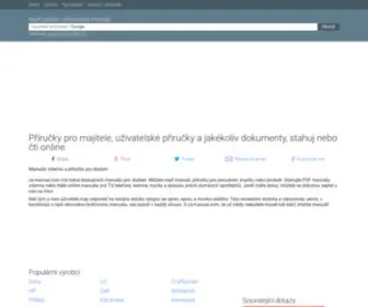 CS-Manual.com(Příručky) Screenshot