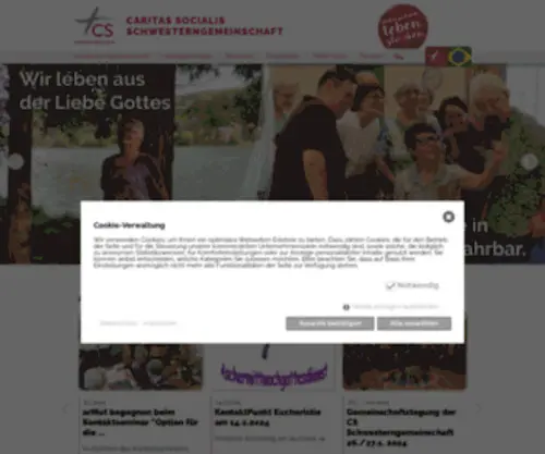 CS-SChwestern.at(Caritas Socialis) Screenshot