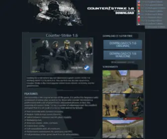 CS16.info(Counter-strike 1.6 free game download) Screenshot