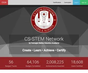 CS2N.org(CS-STEM Network) Screenshot