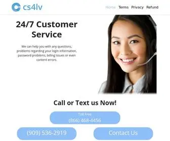 CS4LV.com(Customer Support) Screenshot