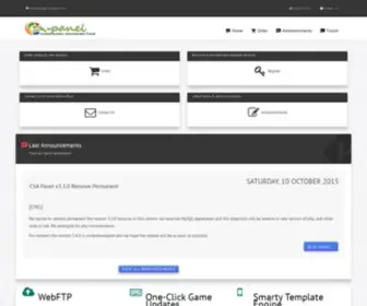 Csa-Panel.com(Gamepanel) Screenshot