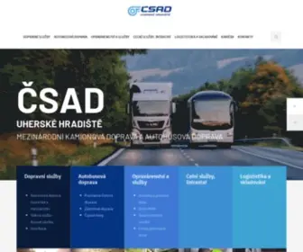 Csaduh.cz(ČSAD Uherské Hradiště) Screenshot