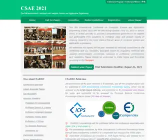 Csaeconf.org(Csaeconf) Screenshot