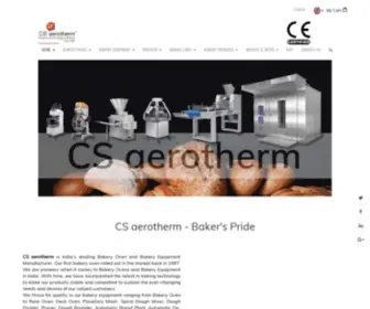 Csaerotherm.com(CS aerotherm) Screenshot