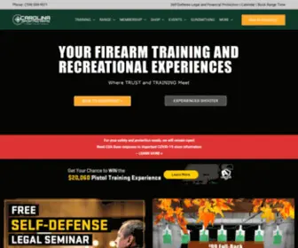 Csaguns.com(Shooting Range in Charlotte) Screenshot