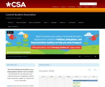 Csaonline.ca(Central Student Association) Screenshot