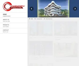 Csarch.co.in(Chandra Shekhar Architects) Screenshot