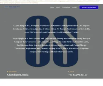 Csarjuntyagi.com(Company Secretaries) Screenshot