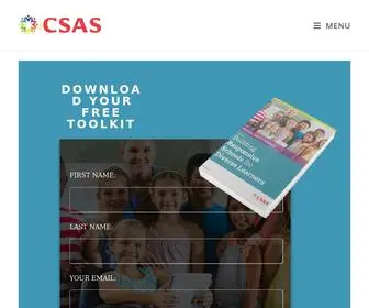 Csas.co(The Center for Student Achievement Solutions) Screenshot