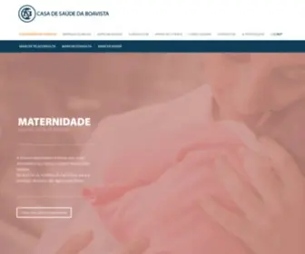 Csaudeboavista.com(Casa de Saúde da Boavista) Screenshot