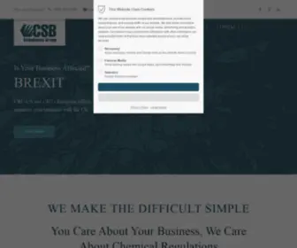 CSB-Compliance.com(CSB Compliance Group) Screenshot