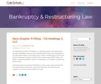 Csbankruptcyblog.com(Bankruptcy & Restructuring Law) Screenshot