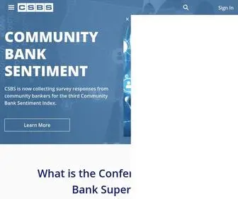 CSBS.org(Home) Screenshot