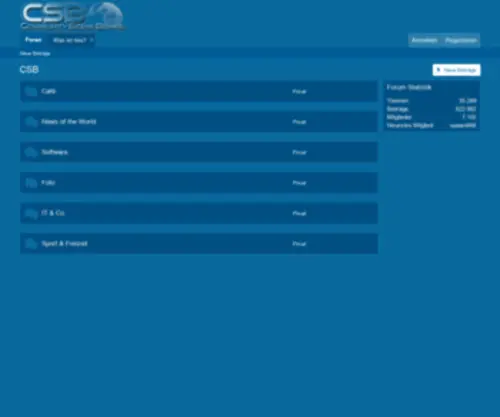 CSB.vu(Internetpräsenz) Screenshot