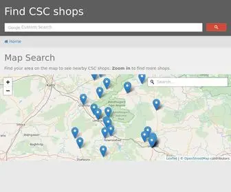 CSC-Search.com(Best Directory to find CSC Common Service Centers in your area) Screenshot