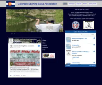 Cscaclub.org(Colorado Sporting Clays) Screenshot