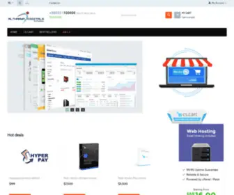 Cscart-SA.com(Shopping Cart Software & Ecommerce Software Solutions by CS) Screenshot