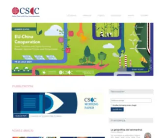 CSCC.it(Centro Studi sulla Cina Contemporanea) Screenshot