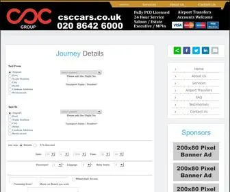 CSccars.com(Taxi & Minicab) Screenshot