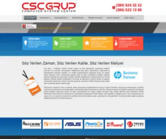 CSC.com.tr(Csc Grup Bilgisayar Sistemleri) Screenshot