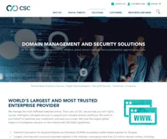 CSccorporateDomains.com(Domain Management and Security) Screenshot