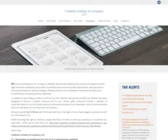 CSCcpa.com(Coldwell, Sclafani & Company LLP) Screenshot