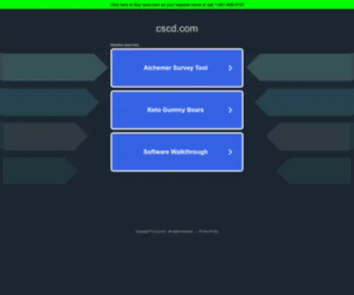 CSCD.com(CSCD) Screenshot