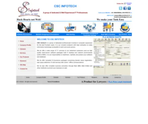 Cscinfotech.in(CSC INFOTECH) Screenshot