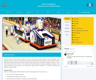 CSCJNK.com(Common Service Centres (CSC)) Screenshot
