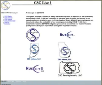 CSclive.com(CSC Live) Screenshot